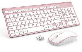 Joyaccess Lysb01n0pzoje-cmptraccs J Wireless Keyboard Mouse Combo Typewriter Porta