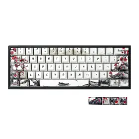 Js-mh-80-us Jsjt Custom Keycap Set Keycaps 60 Percent Plum Blossom Key Caps Pbt Dye-subli
