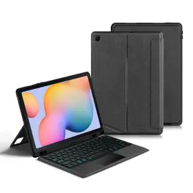 Kaidisen-sxyt-qs5 Kaidisen Backlit Keyboard Case For Samsung Galaxy Tab S6 Lite 10.4 Inch Black Gray