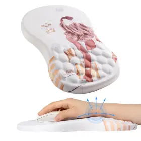 Emp02 Kasapti Ergonomic Mouse Pad With Wrist Support - Artistic Aesthetic Mousepad Wri