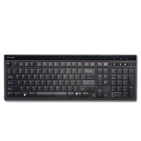 Kensington B00426hi8u Slim Type Wired Keyboard K72357usa Black - Laptop-style Keys