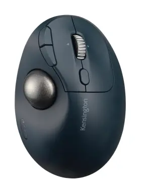 K72196ww Kensington Tb550 Wireless Trackball Mouse Thumb Operated Rechargeable Ergo