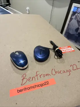 K72219 Kensington Wireles Optical Mouse And Receiver Model #k72219 / Pre-owned