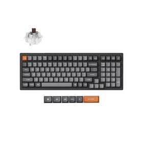Keychron 894979005847 K4 Max Mechanical Keyboard Wireless With Number Pad 2.4 Ghz/bluetoo