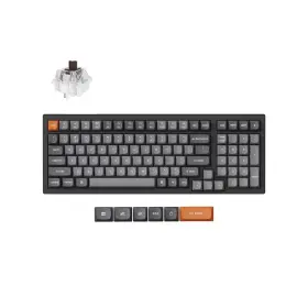 Keychron 894979005847 K4 Max Mechanical Keyboard Wireless With Number Pad 2.4 Ghz/bluetoo