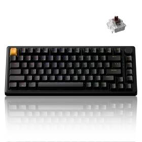 Keychron 894979044082 J2 Wireless Mechanical Keyboard - 75% Layout With Knob Brown Switch