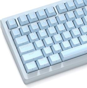 Klymra Kly-jmgl-142bl Blue Jade Keycap 142key Set Translucent Double Shot 142 Keys Cherry