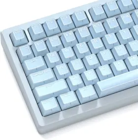Kly-jmgl-142bl Klymra Blue Jade Keycap 142key Set Translucent Double Shot 142 Keys Cherry