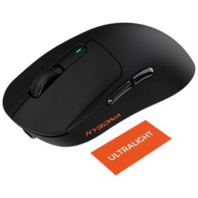 Kysona -3058 Wireless Gaming Mouse Ultralight 55g 3395 Lag-free Sensor 26k Dpi 80hrs Lo