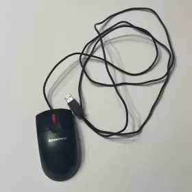 Mo28uob Lenovo Wired Usb Optical Scroll Wheel Mouse For Laptop Computer