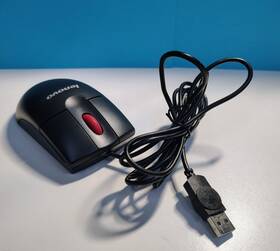Lenovo Mo28uol Wired Usb Optical Laser Scroll Wheel Mouse For Laptop Computer