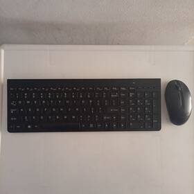 Lenovo Sk-8861 Wireless Keyboard And Mouse No Receiver For Parts Or Repair