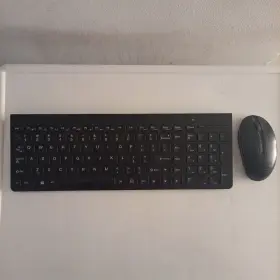Sk-8861 Lenovo Wireless Keyboard And Mouse No Receiver For Parts Or Repair