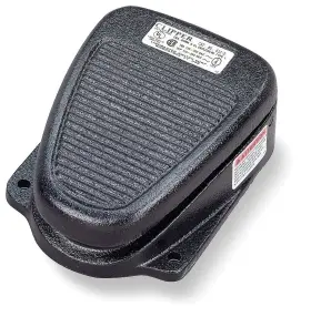 632-da Linemaster Clipper Foot Switch Electrical Single Pedal Maintained