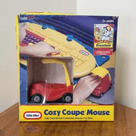 06793572298718 Little Tikes 1999 Vintage Cozy Coupe Mouse Rare Collectible