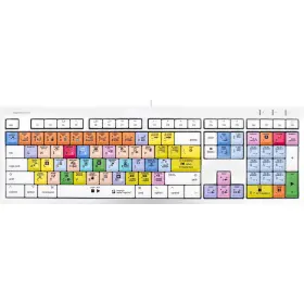 Lkbu-logxp2-cwmu-us Logickeyboard Alba Logic Pro X Mac Wired Keyboard American English
