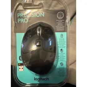 910-005592 Logitech 0097855145697 M720 Triathlon Precision Pro Wireless Mouse - Black