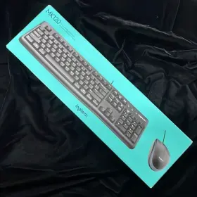 Mk120 Logitech 097855065476 Plug And Play Usb Corded Keyboard Mouse Combo Nib