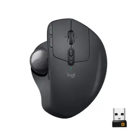 Logitech 097855132666 Mx Ergo Wireless Trackball Mouse Ergonomic Bluetooth Usb Rechargeable