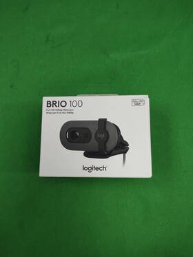 Logitech 097855188588 Brio 100 1080p Full Hd Webcam For Meetings And Streaming Graphite New