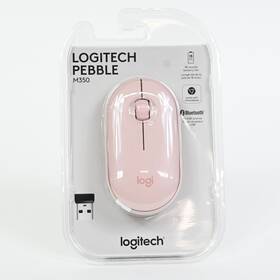 Logitech 27031348 Pebble Wireless Mouse With Bluetooth Or 2.4 Ghz Receiver - Rose