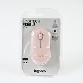 Logitech 29931777 Pebble Wireless Mouse With Bluetooth Or 2.4 Ghz Receiver - Rose