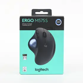 68768712 Logitech - Ergo M575 S Wireless Ergonomic Trackball Mouse Black