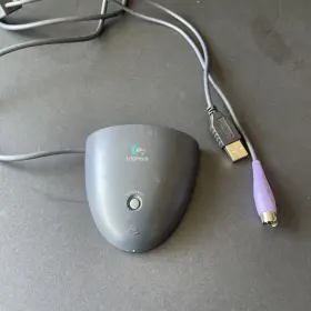C-bc7-dual Logitech 830521-000 Cordless Mouse And Keyboard Receiver Ps/2 Usb Vl2