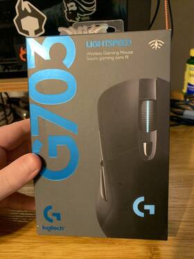 Logitech 910-005638 G703 Light Speed Wireless Gaming Mouse