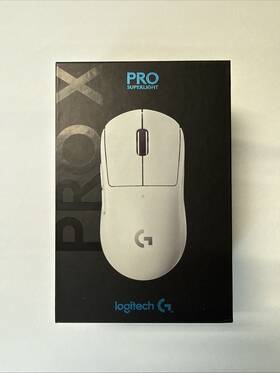 Logitech 910-005940 G Pro X Superlight Wireless Optical Gaming Mouse White