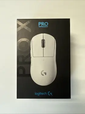 910-005940 Logitech G Pro X Superlight Wireless Optical Gaming Mouse White