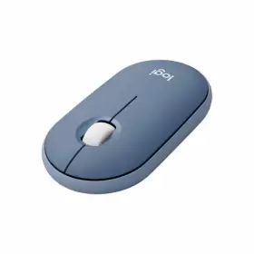 910-007081 Logitech Pebble Wireless Mouse Bluetooth 2.4 Ghz Receiver Silent