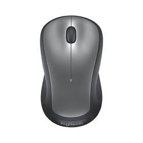 Logitech 910-007488 Full-size Wireless Ambidextrous Mouse With Usb Receiver Silver