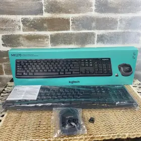 920-004536 Logitech Wireless Keyboard Mouse Combo Mk270