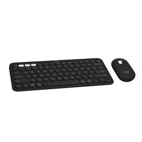 Logitech 920-012415 Pebble 2 Combo Wireless Keyboard And Mouse Quiet Portable Cus