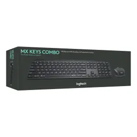 920-013372 Logitech Nib Mx Keys 2s Combo Wireless Bluetooth Keyboard Graphite