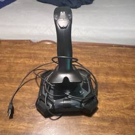 Logitech Atk3 Wired Usb Joystick Pc Computer Gaming Controller For