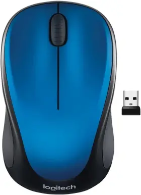 B00adby98a Logitech M317 Wireless Mouse 2.4 Ghz With Usb Receiver 1000 Dpi Tracking