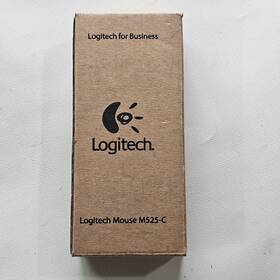 Logitech M525c Wireless Computer Mouse Used With Box Excellent Condition