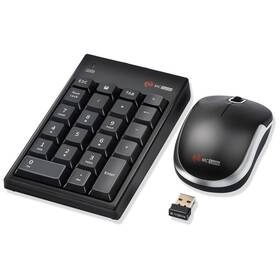 M Mc Saite 43235-32439 Mcsaite Wireless Numeric Keypad And Mouse Combo - Use One Receiver Num