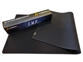 Matthro-4xl-54244-black-s Matthro 4xl Emp Full Desk Gaming Mouse Pad 54 Inch X24 X0.16 Huge Oversize Giant