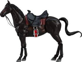 Max Factory M06762 - Figurema Action Figure Accessory Horse Dark Bay Version 2 Black