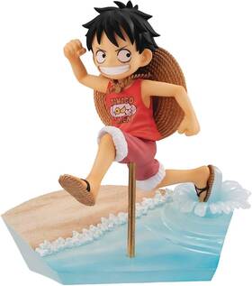 Megahouse 237848 - One Piece Gem Series Monkey D Luffy Run Statue