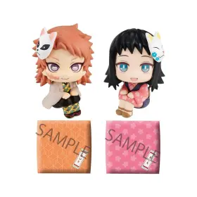 Mh83359 Megahouse - Demon Slayer Look Up Series Sabito And Makomo 2pc Set With Gift
