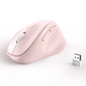 Micropack Digitally Yours Mp-eu000 Ergonomic Wireless Mouse With Usb Receiver For Pc
