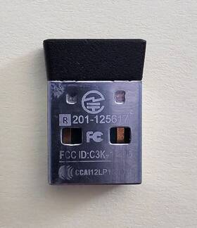 Microsoft R201-125617 Wireless Mouse Usb Receiver Dongle 1496 201-125617 - Free Ship