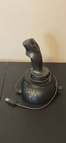 Microsoft X05-63895 Sidewinder Joystick Usb Wired Sw 8854 Gaming Controller