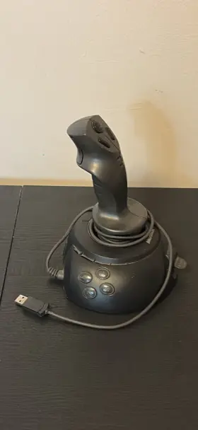 X05-63895 Microsoft Sidewinder Joystick Usb Wired Sw 8854 Gaming Controller