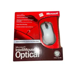 X08-70357 Microsoft Intellimouse Optical Mouse Pc Mac Usb Ps/2 New In Box
