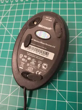 X806444-001 Microsoft Mouse 1053 Wired Usb Optical Scroll Wheel Computer Pc Laptop Desktop